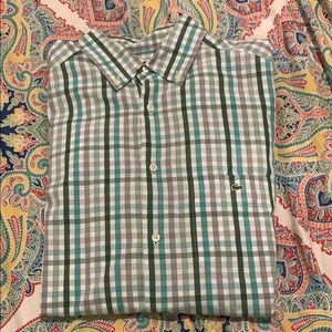 2 for $24! LACOSTE long sleeve button up